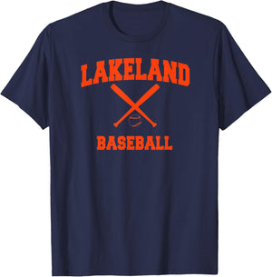 Lakeland Florida Spring Training Baseball T-Shirt - T-Shirt | Navy