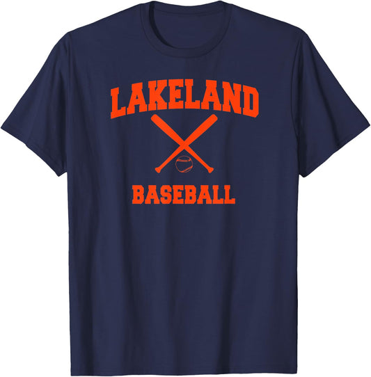 Lakeland Florida Spring Training Baseball T-Shirt - T-Shirt | Navy