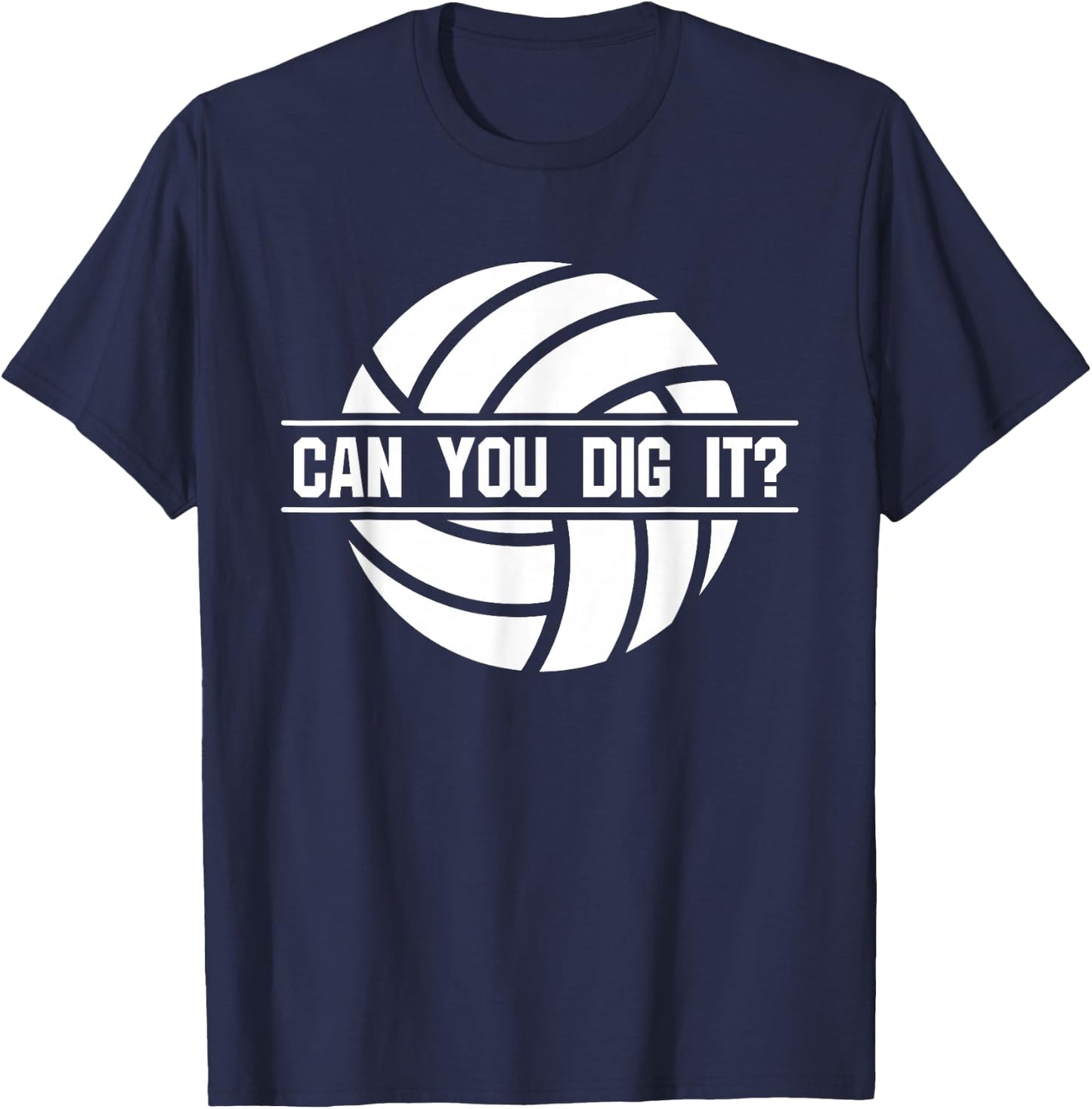 Funny Volleyball Libero Team Player Coach T-Shirt - T-Shirt | Navy