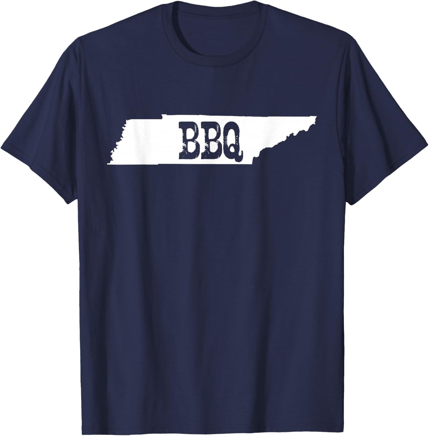 Official Tennessee BBQ - Barbecue Shirt Tennessee T-Shirt - T-Shirt | Navy
