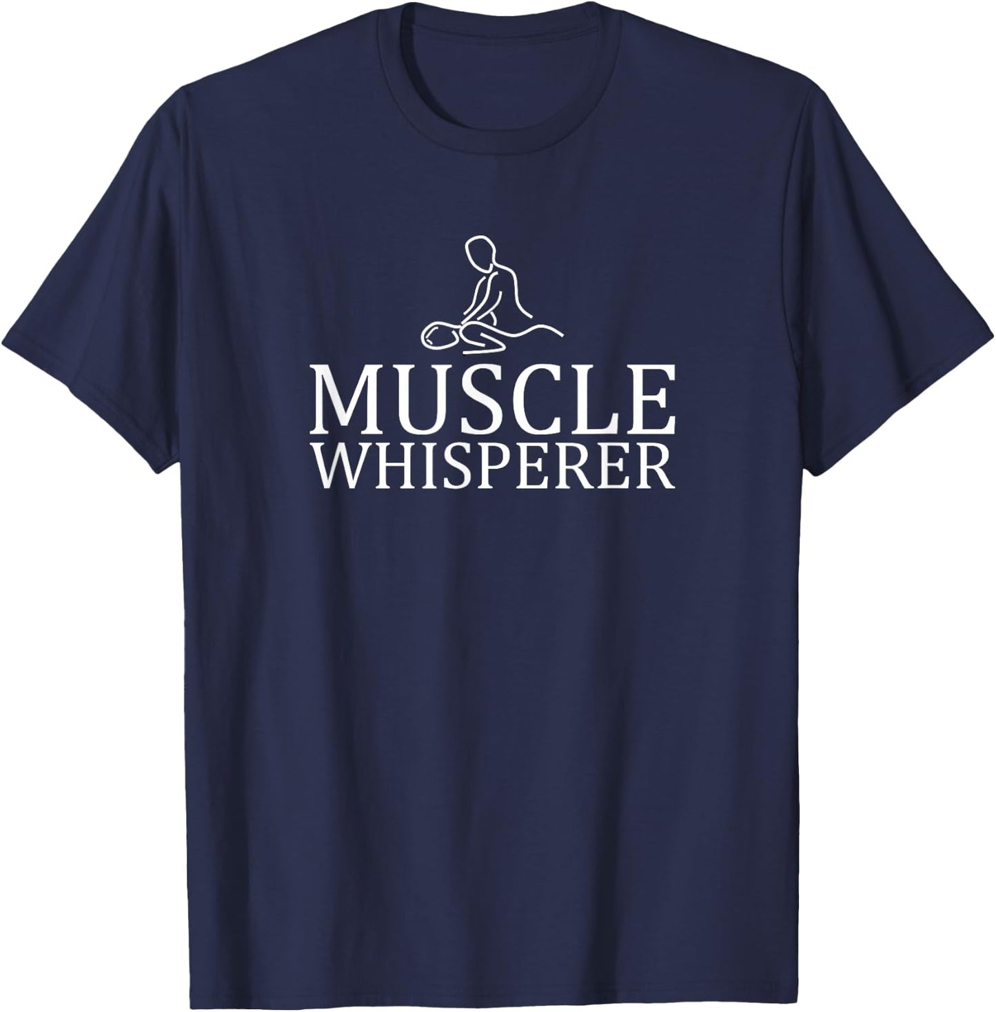Funny Massage Therapist T Shirt Massage Therapy T-Shirt - T-Shirt | Navy
