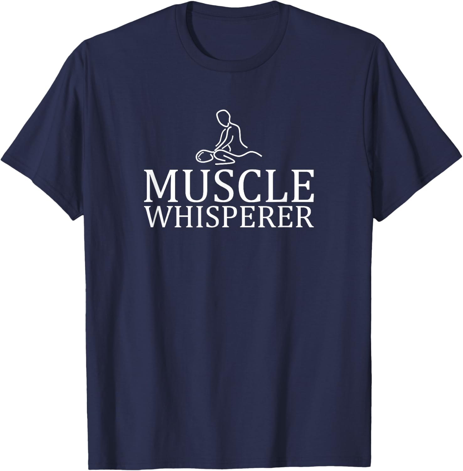 Funny Massage Therapist T Shirt Massage Therapy T-Shirt - T-Shirt | Navy