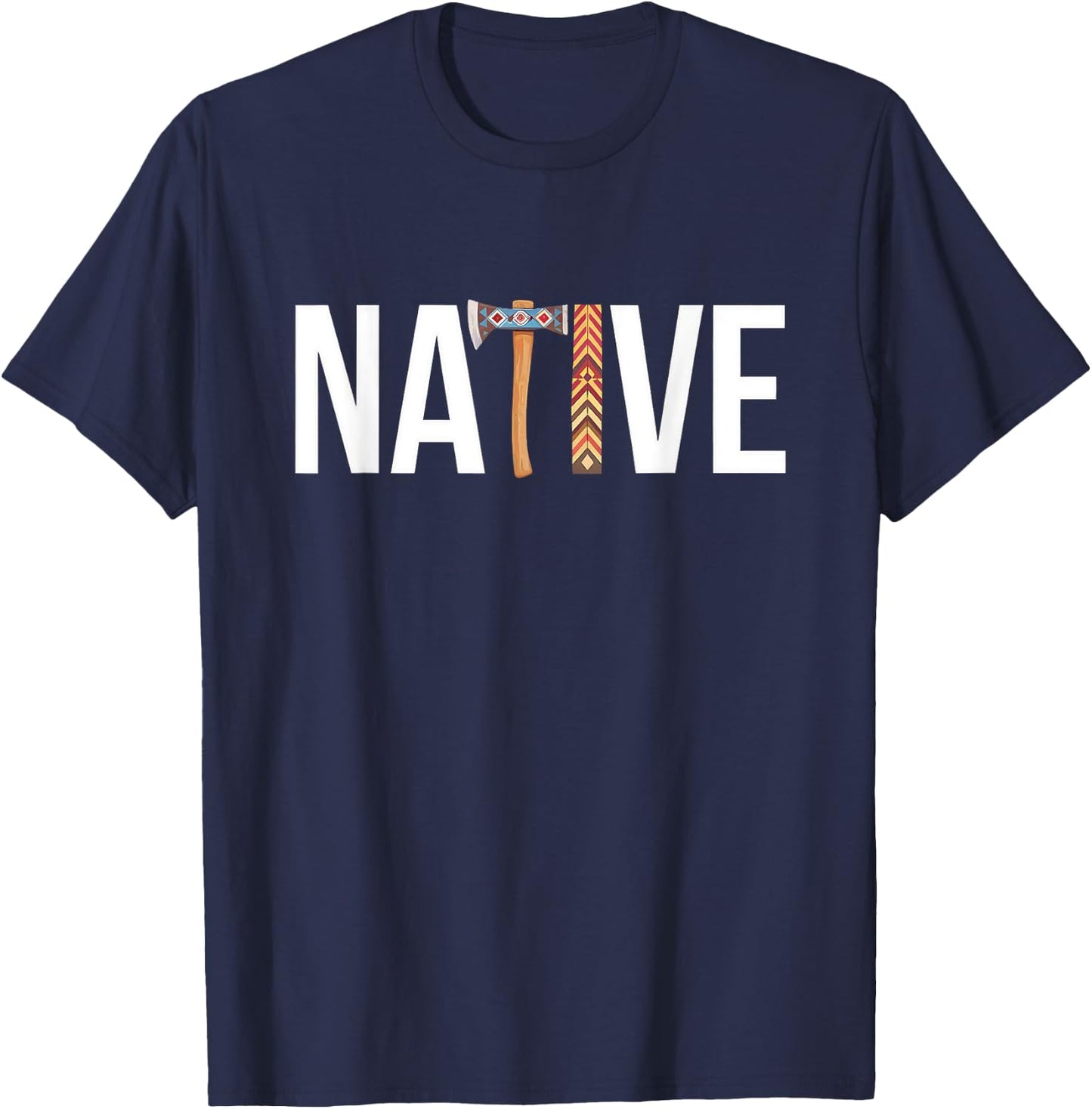 Native American Day Native American Indian Day T-Shirt - T-Shirt | Navy