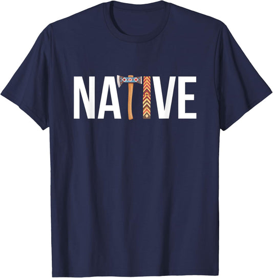 Native American Day Native American Indian Day T-Shirt - T-Shirt | Navy