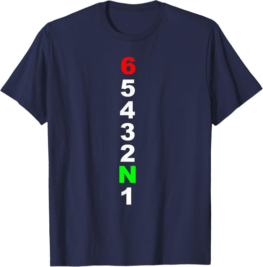 Motorcycle Shift Racing Sportsbike Biker Gift T-Shirt - T-Shirt | Navy