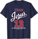 Jesus and Baseball Team Jesus Christian shirts T-Shirt - T-Shirt | Navy