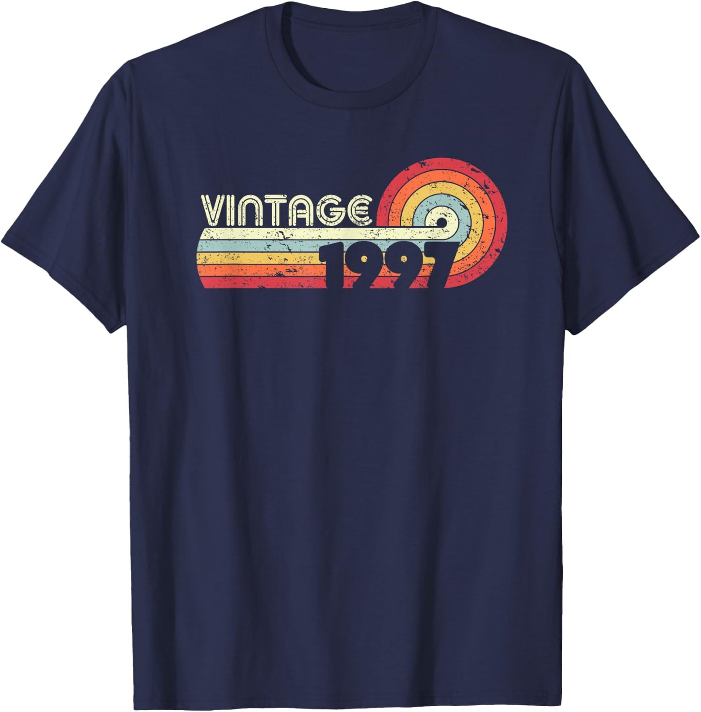 1997 Vintage Shirt, Birthday Gift . Retro Style T-Shirt - T-Shirt | Navy