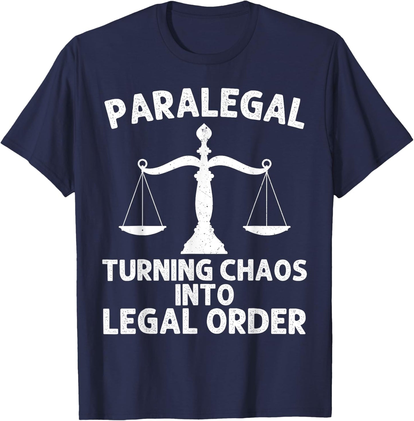 Paralegal Art Women Lawyer Legal Assistant Paralegal T-Shirt - T-Shirt | Navy