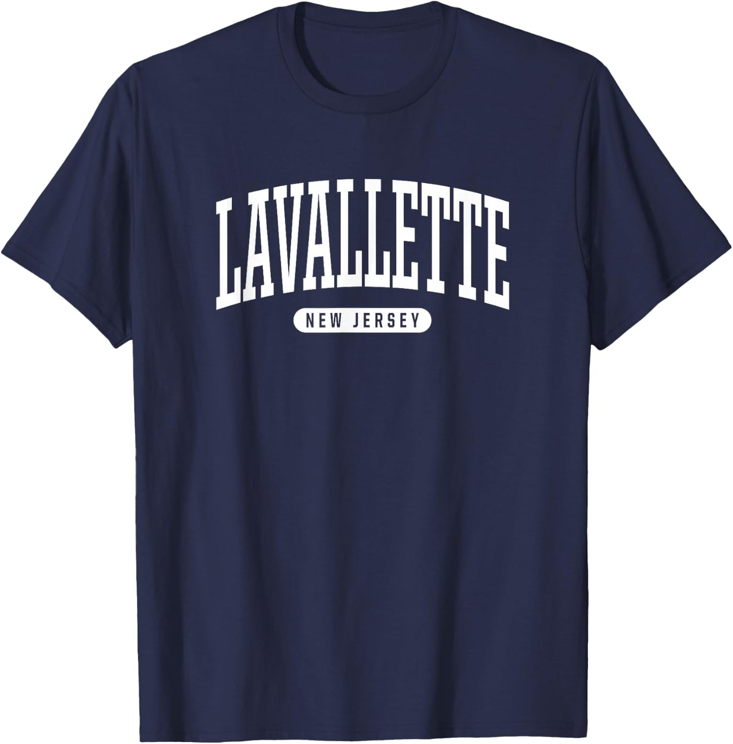 Lavallette New Jersey T Shirt Lavallette Gifts NJ T-Shirt - T-Shirt | Navy