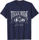 Vintage Telluride Colorado Ski Retro Mountain Varsity Style T-Shirt - T-Shirt | Navy