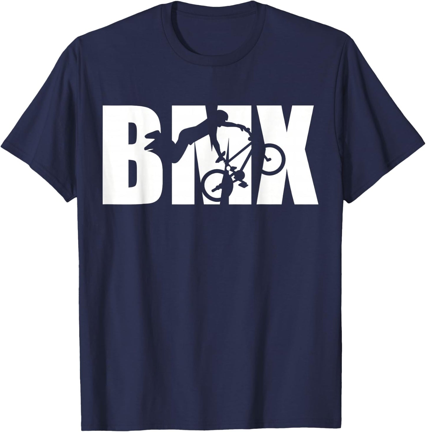 BMX Rider T-Shirt - T-Shirt | Navy
