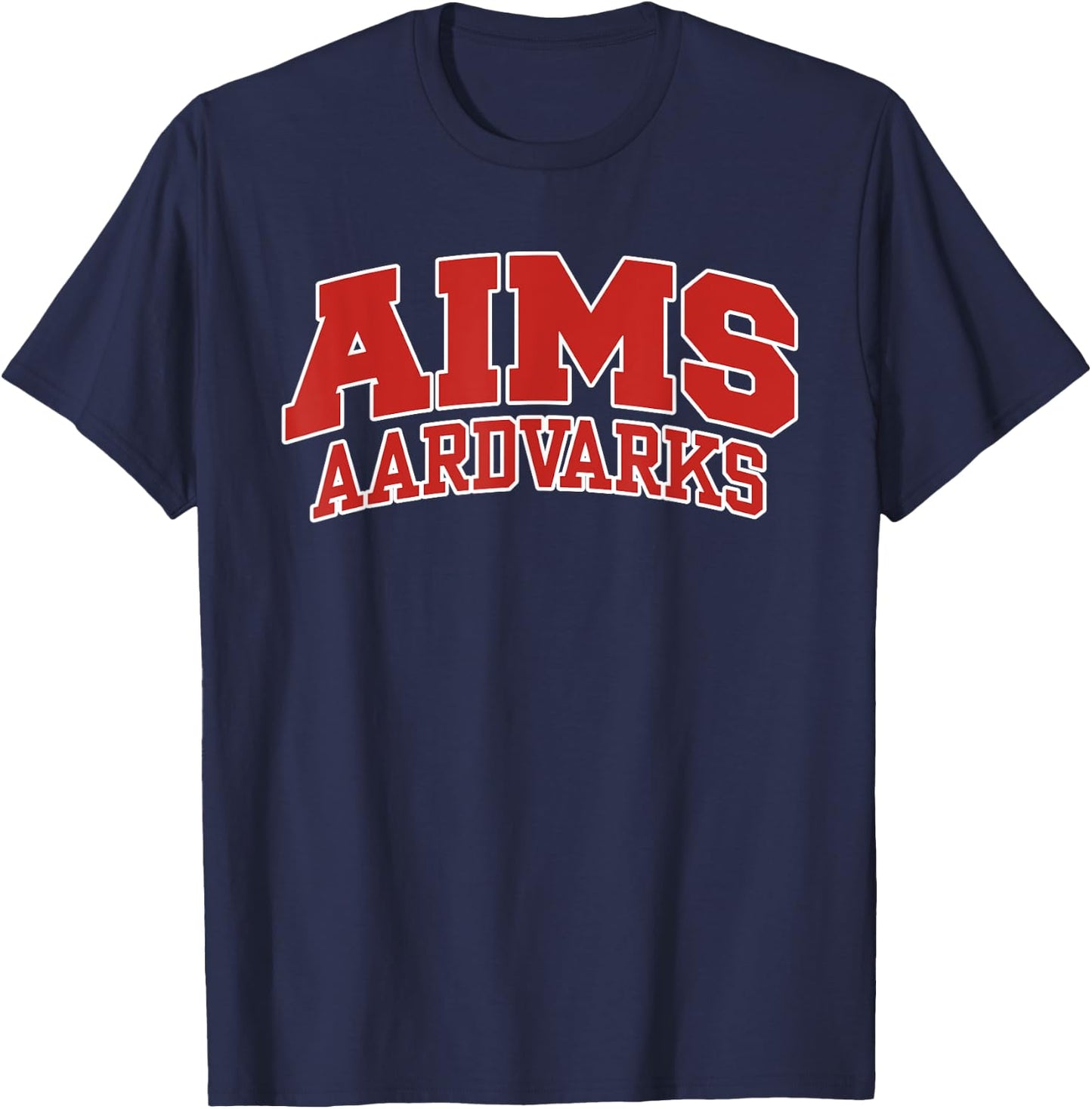 Aims Community College Aardvarks Apparel Sports Fan T-Shirt - T-Shirt | Navy
