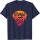 Cute horse shirt for teen girls T-Shirt - T-Shirt | Navy