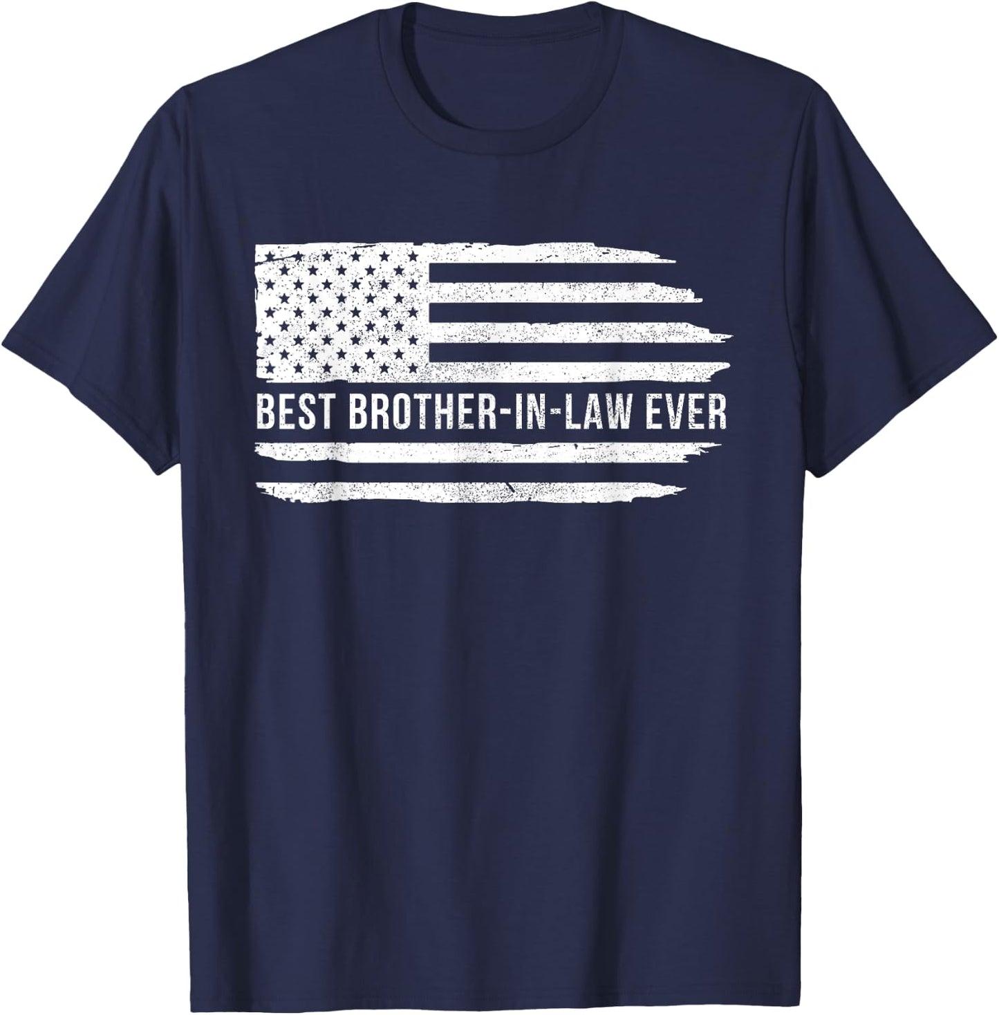 Brother In Law Gift Brother In Law Shirt Best Brother In Law T-Shirt - T-Shirt | Navy