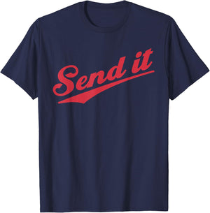 Send it Beer T-Shirt - T-Shirt | Navy