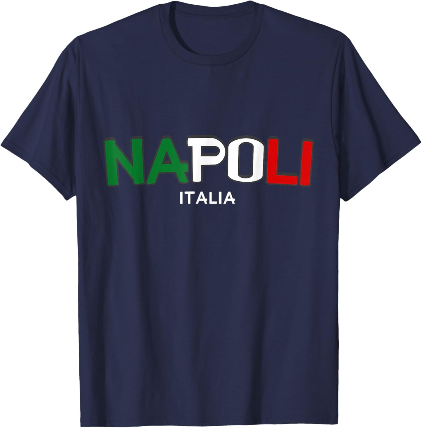 Napoli Italy Italian City Campania Travel T-Shirt - T-Shirt | Navy