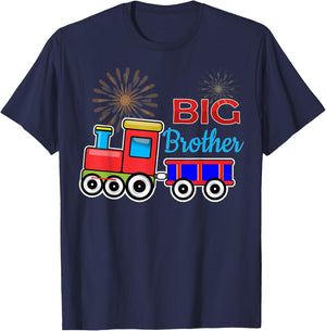 Big Brother Train Toddler/ infant Kids T-Shirt - T-Shirt | Navy