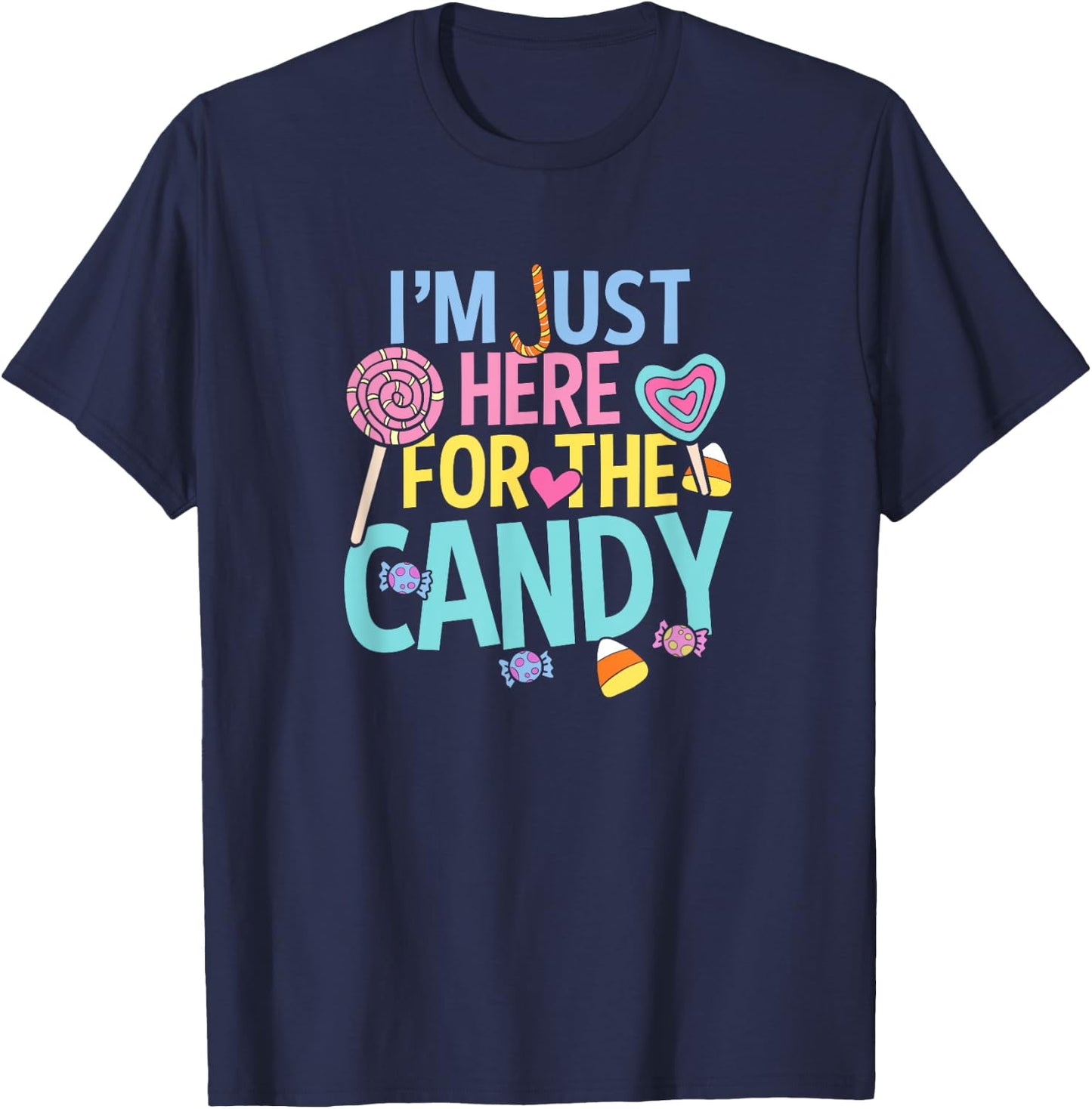 Halloween Candy Lady Lollipop Crush Gifts Funny Toddler T-Shirt - T-Shirt | Navy