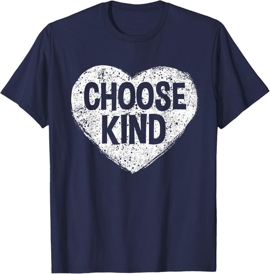 Choose Kind Anti-Bullying T-Shirt - T-Shirt | Navy