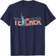 Teacher Life American Flag 4th of July USA Teacher Patriotic T-Shirt - T-Shirt | Navy