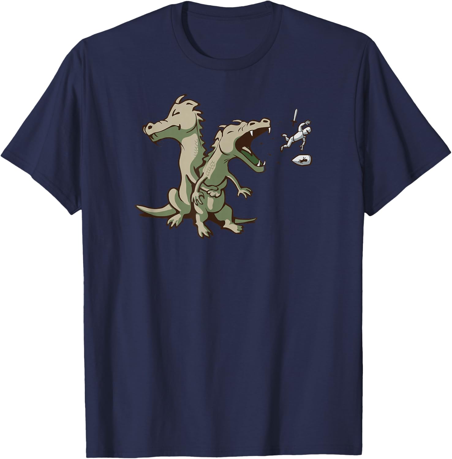 Threadless Nathan W. Pyle Unlikely Hero Graphic T-Shirt - T-Shirt | Navy