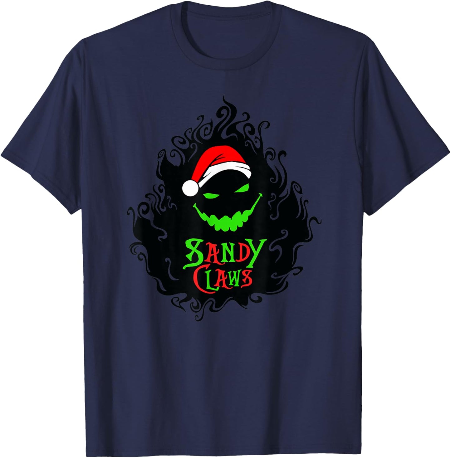Sandy Claws T-Shirt - T-Shirt | Navy