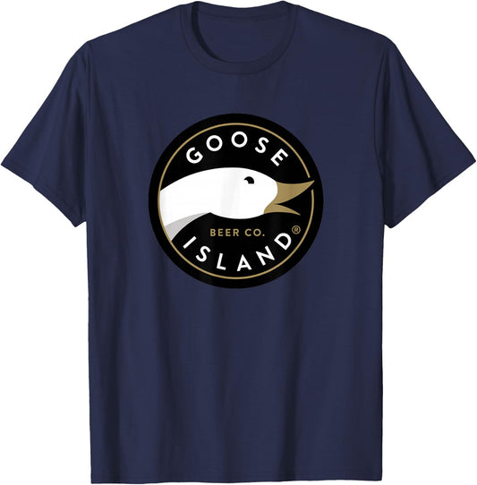 Goose Island Logo T-Shirt - T-Shirt | Navy