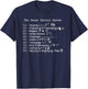 Dewey Decimal T-Shirt - T-Shirt | Navy