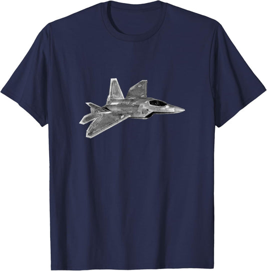 F-22 Raptor - Military T-Shirt - T-Shirt | Navy