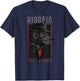 Japanese Gorilla Ape Monkey Gang Gangster Mafia Mobster West T-Shirt - T-Shirt | Navy