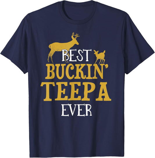 Funny TEEPA Fathers Day Gift Dad or Grandpa hunter T-Shirt - T-Shirt | Navy