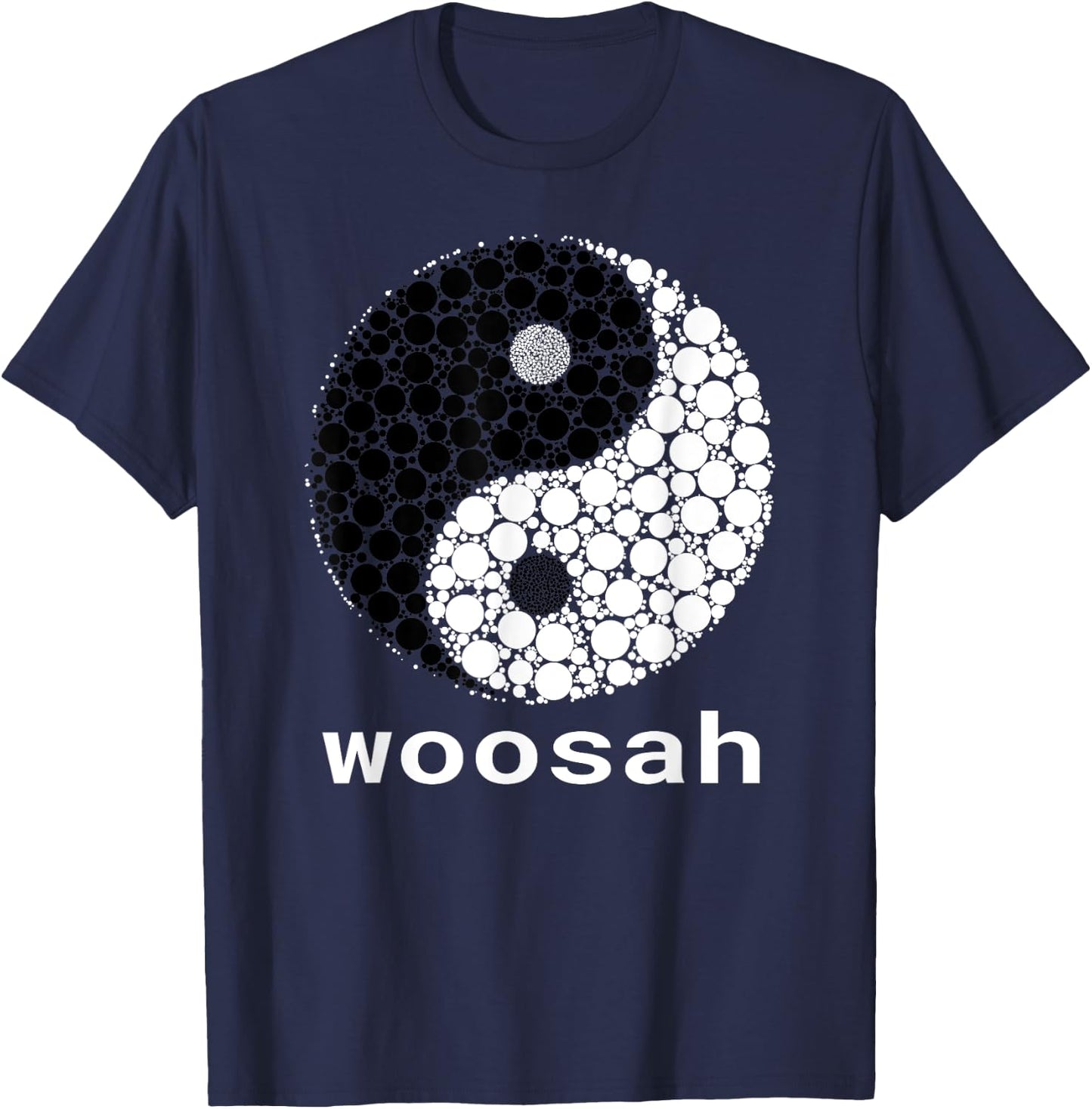 Woosah Calm Yoga Exhale Shirt T-Shirt - T-Shirt | Navy