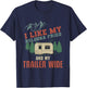 Funny Camper Trailer T Shirt Gift The Redneck Humor Gift T-Shirt - T-Shirt | Navy