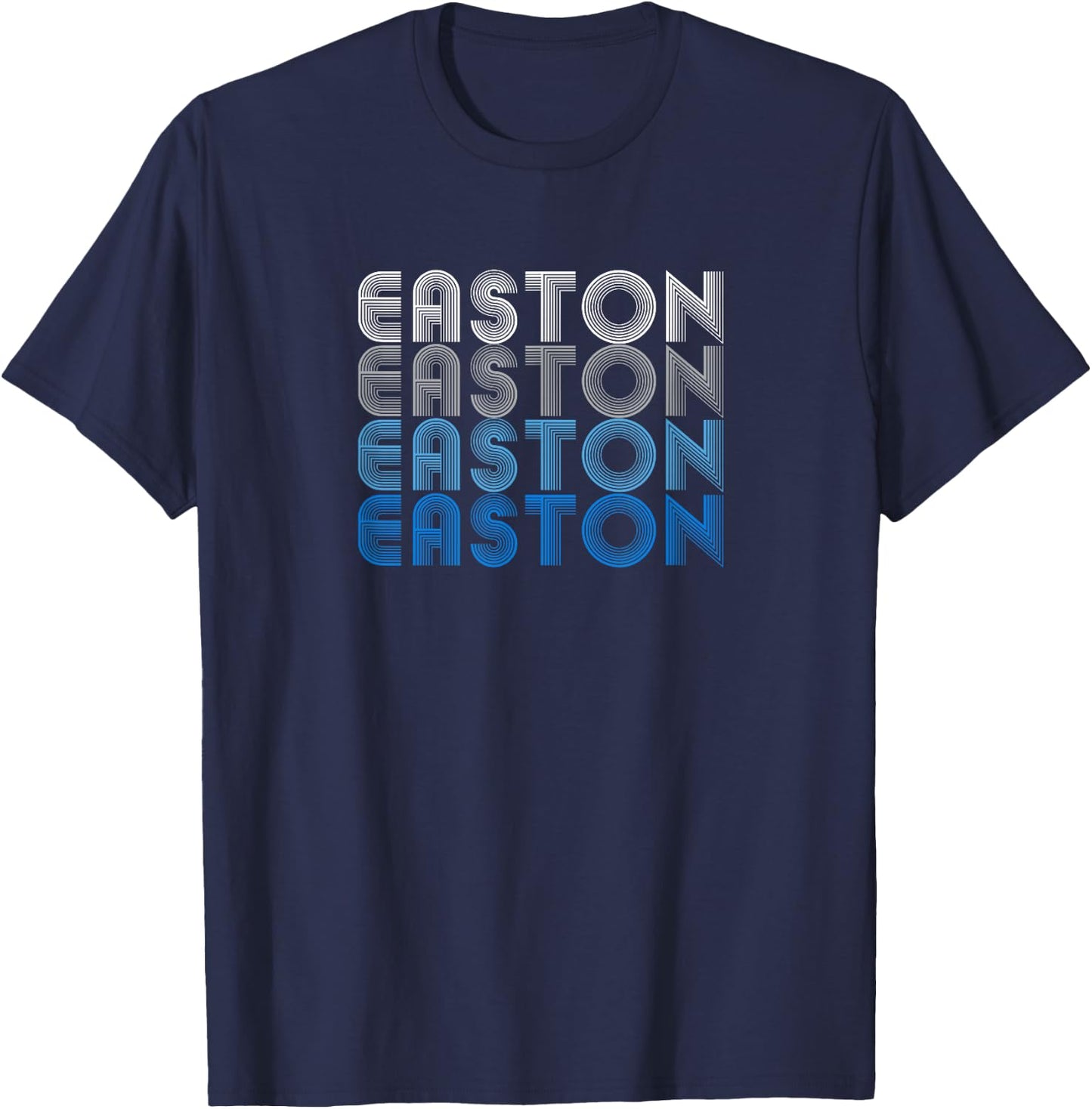 Easton - Boys Name Birthday Gift T-Shirt - T-Shirt | Navy