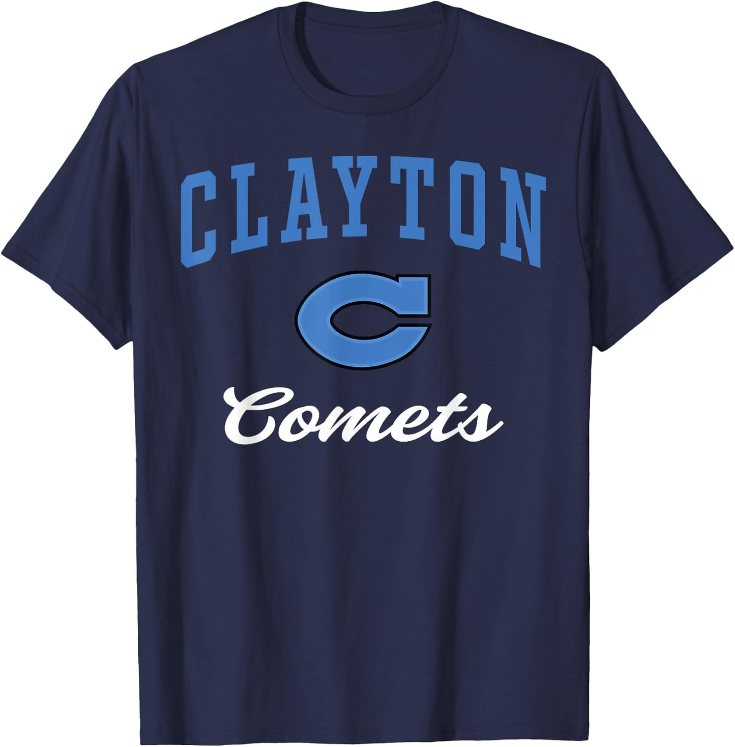 Clayton High School Comets T-Shirt - T-Shirt | Navy