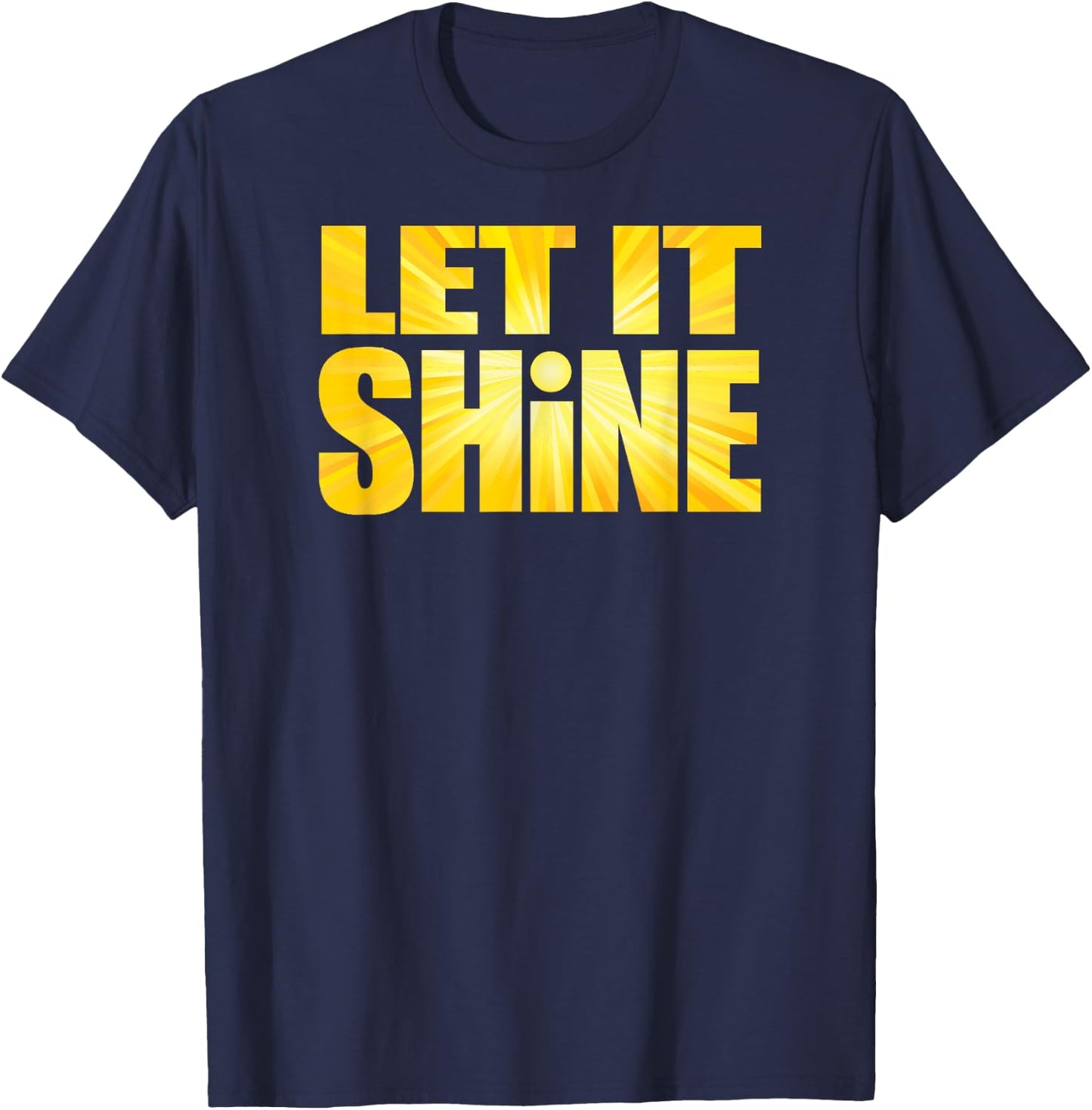 Let It Shine T-Shirt - T-Shirt | Navy