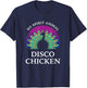 My Spirit Animal, Disco Chicken funny animal T-Shirt - T-Shirt | Navy