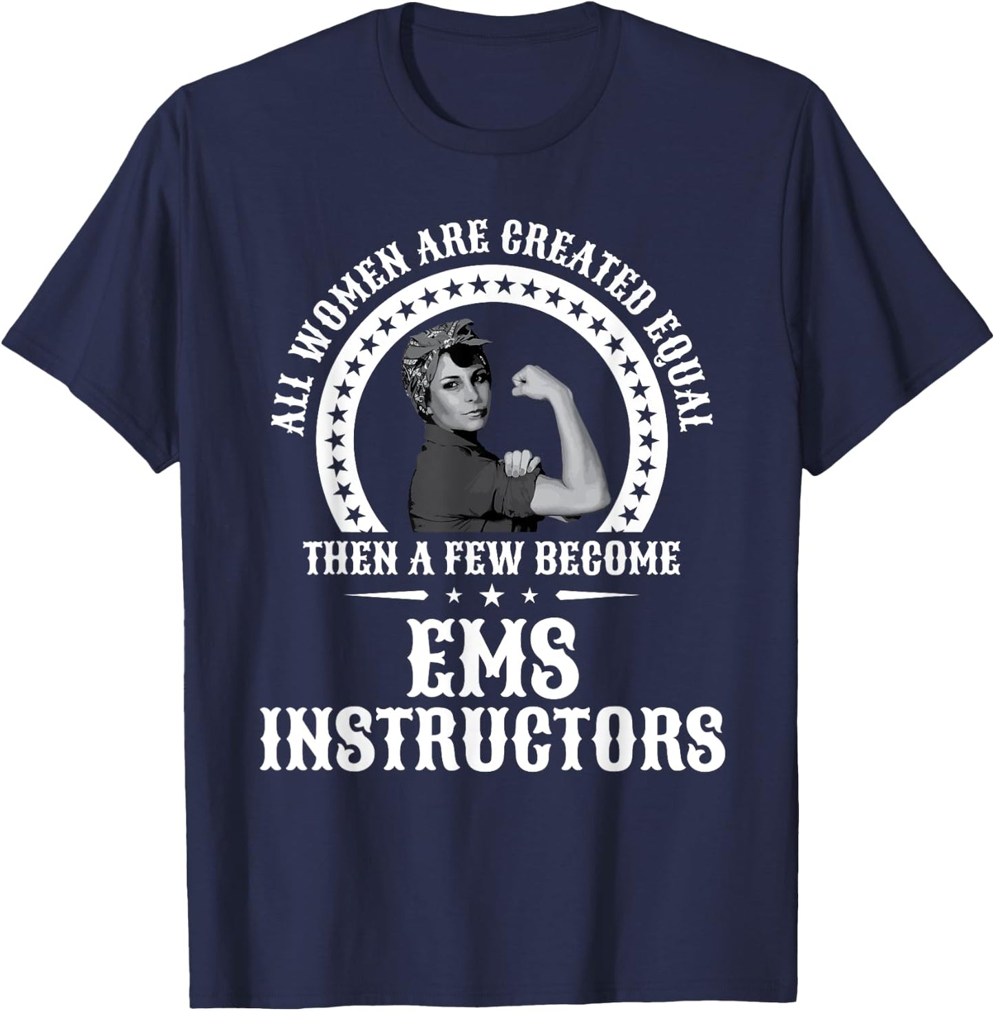 EMS Instructor Shirt Instructors T-Shirt - T-Shirt | Navy