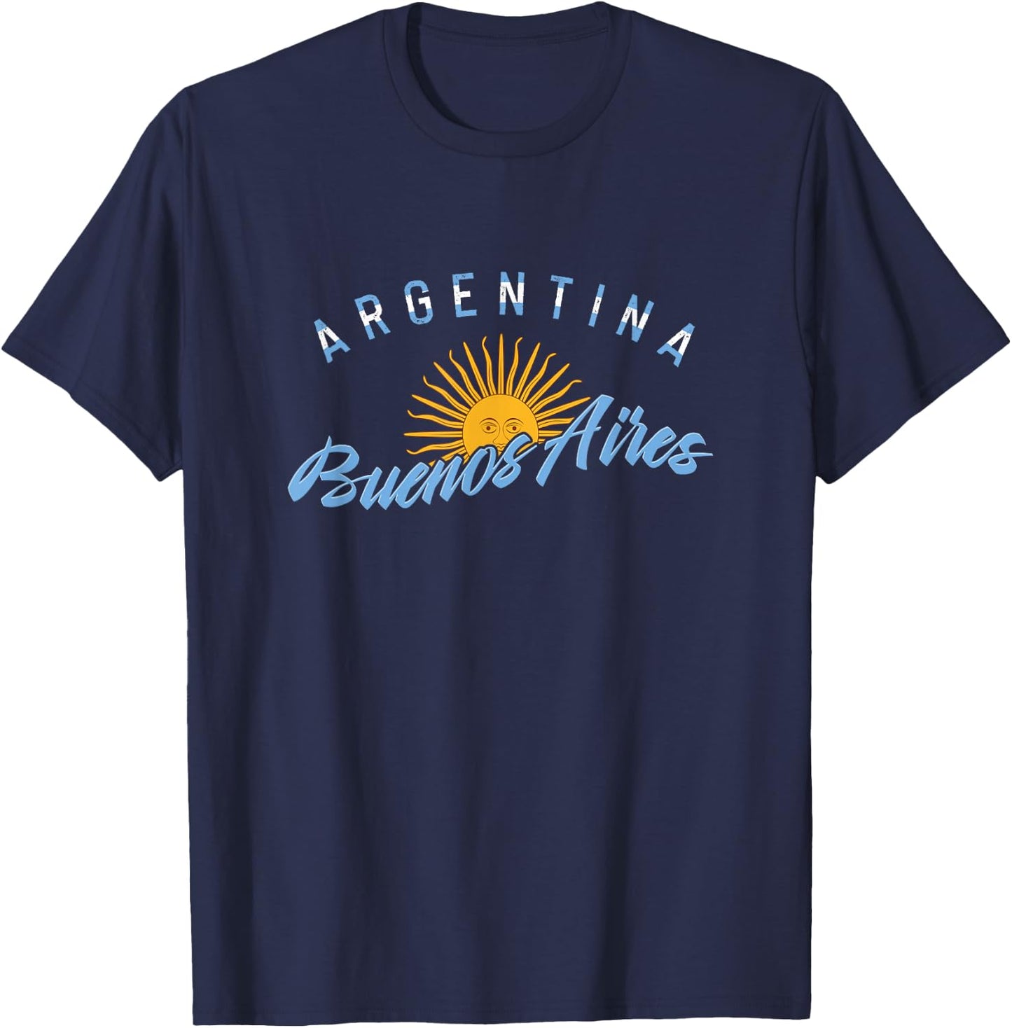 Proud Argentine Buenos Aires Argentina Country Descent T-Shirt - T-Shirt | Navy