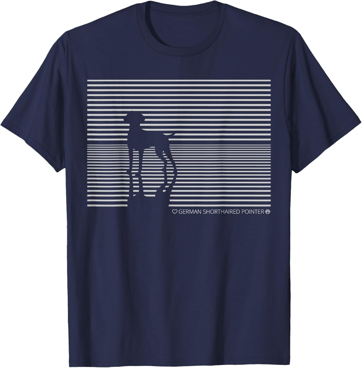 German Shorthaired Pointer T-Shirt - T-Shirt | Navy