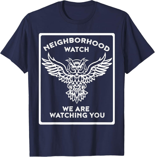 Neighborhood Watch T-Shirt - T-Shirt | Navy