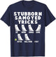 Cute Stubborn Samoyed Tricks For Samoyed Owners T-Shirt - T-Shirt | Navy