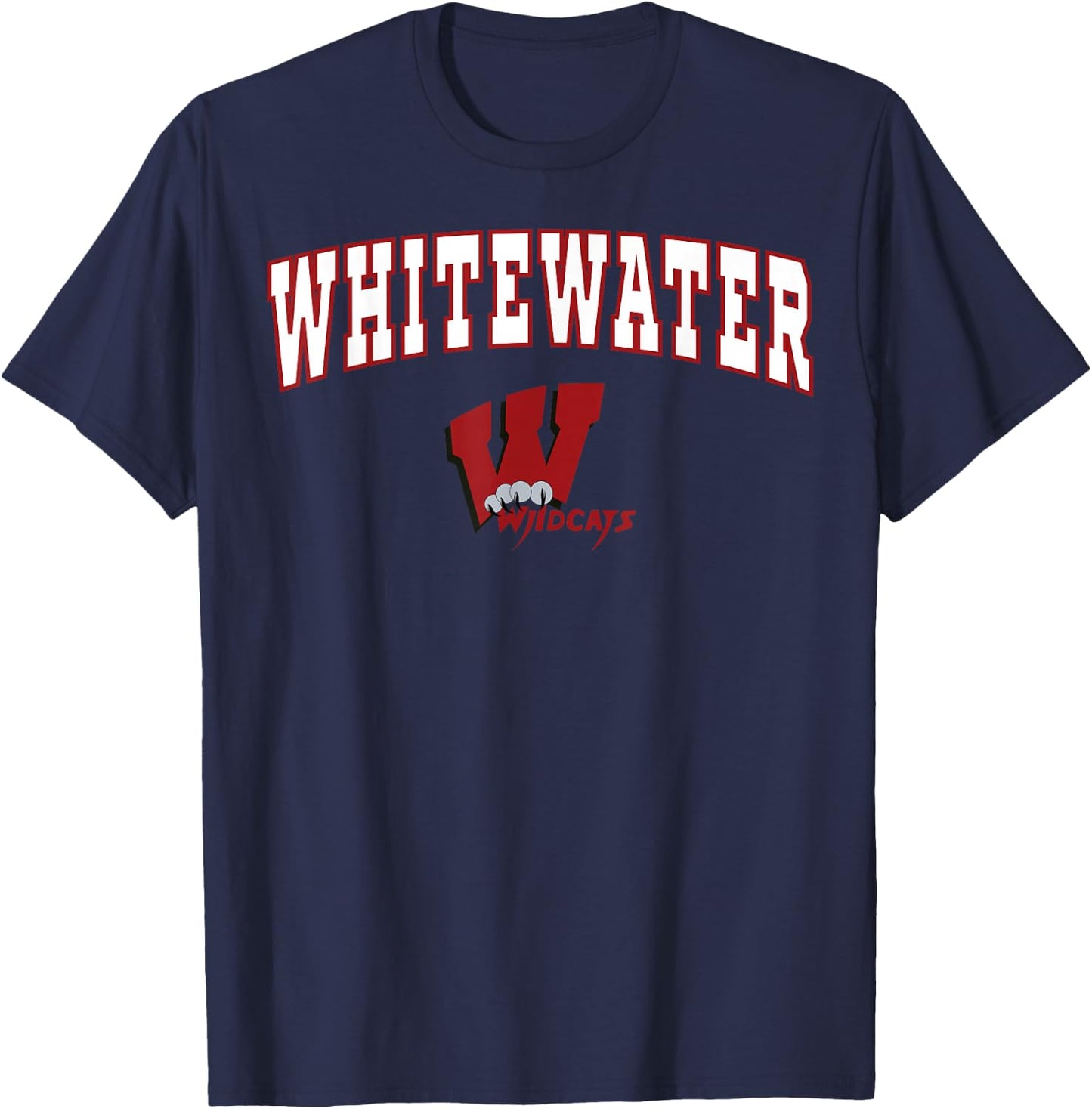 Whitewater High School Wildcats C2 T-Shirt - T-Shirt | Navy