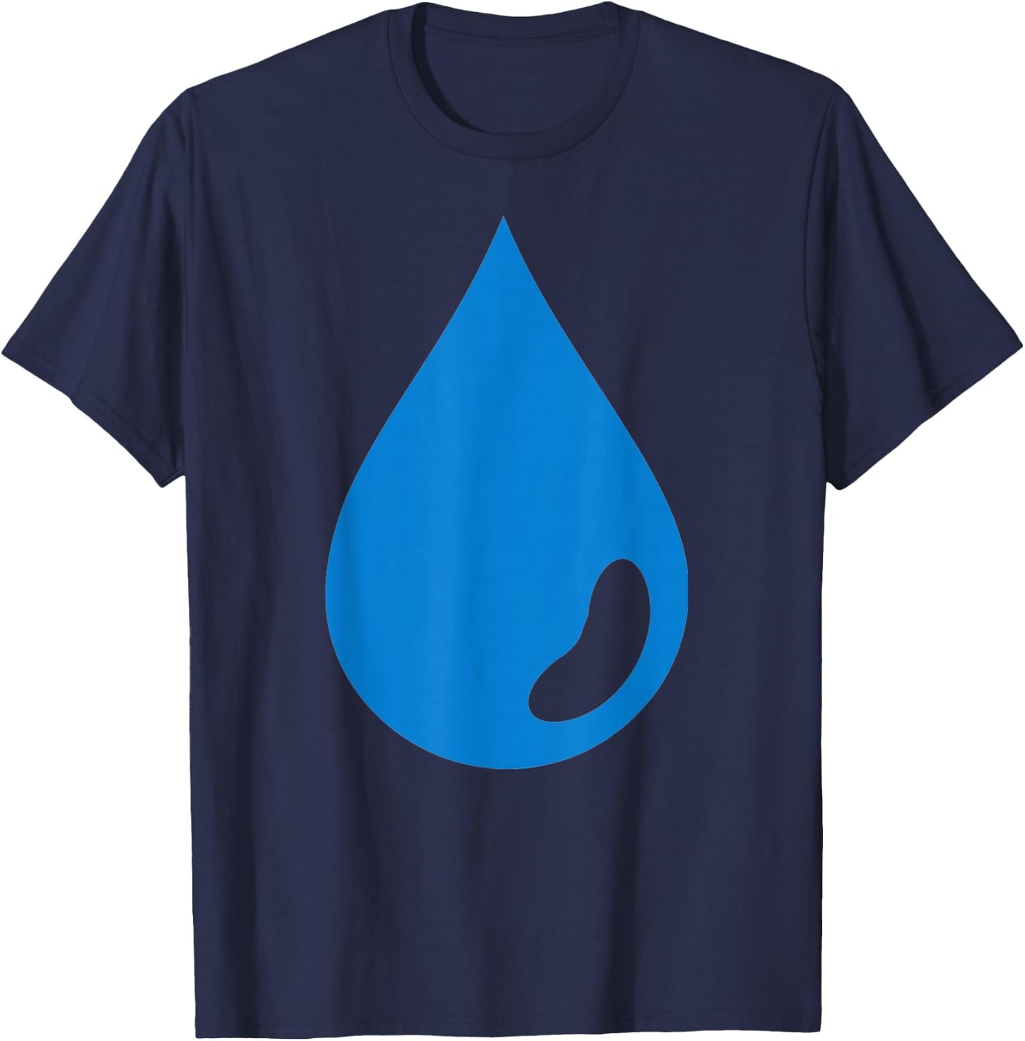 Blue water drop T-Shirt - T-Shirt | Navy