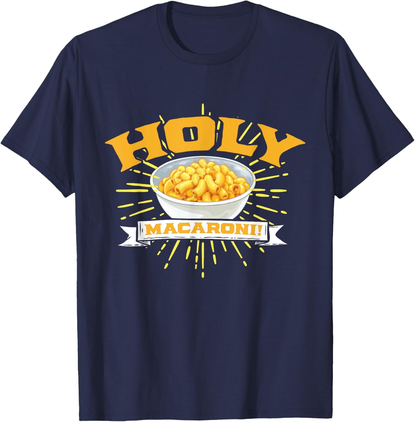 Holy Macaroni T-Shirt - T-Shirt | Navy