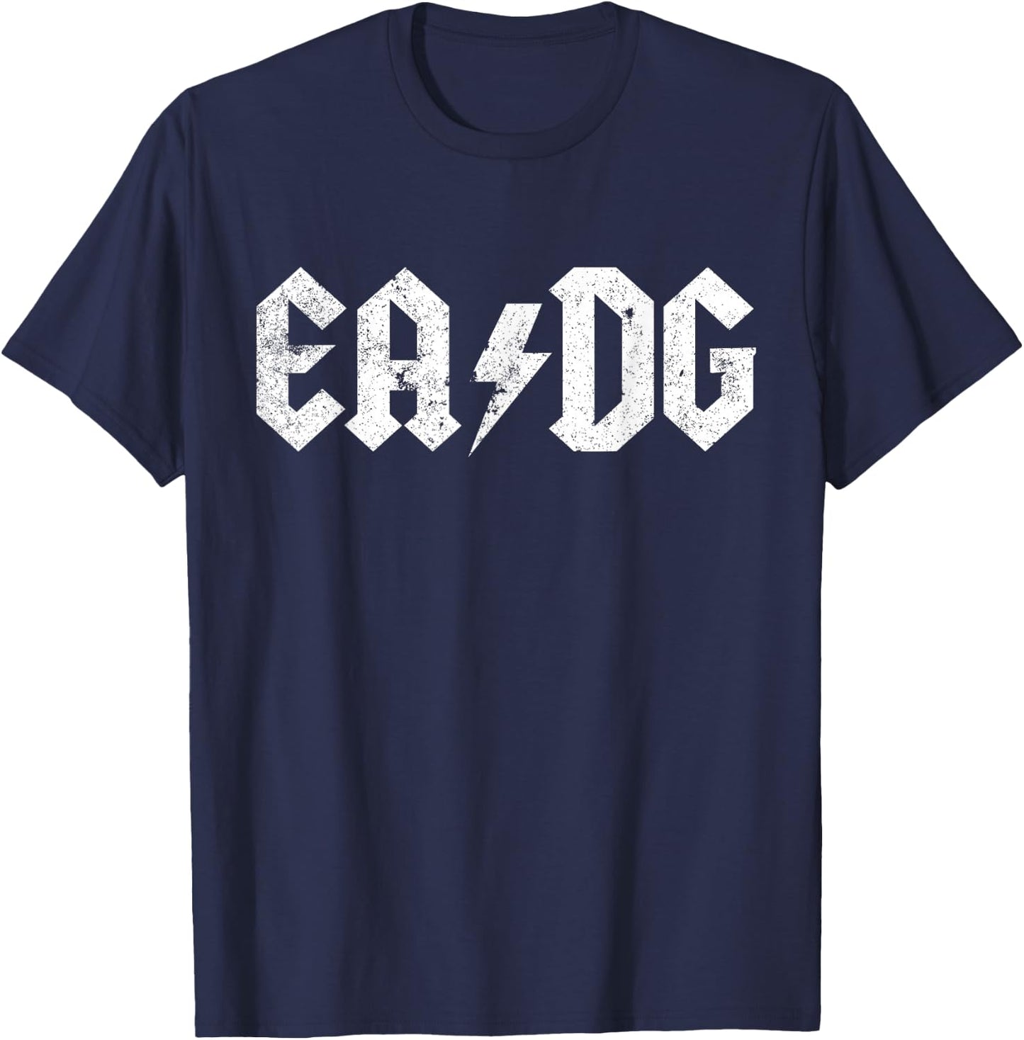 Bass Player T shirt E A D G Strings of the Bass T-Shirt - T-Shirt | Navy
