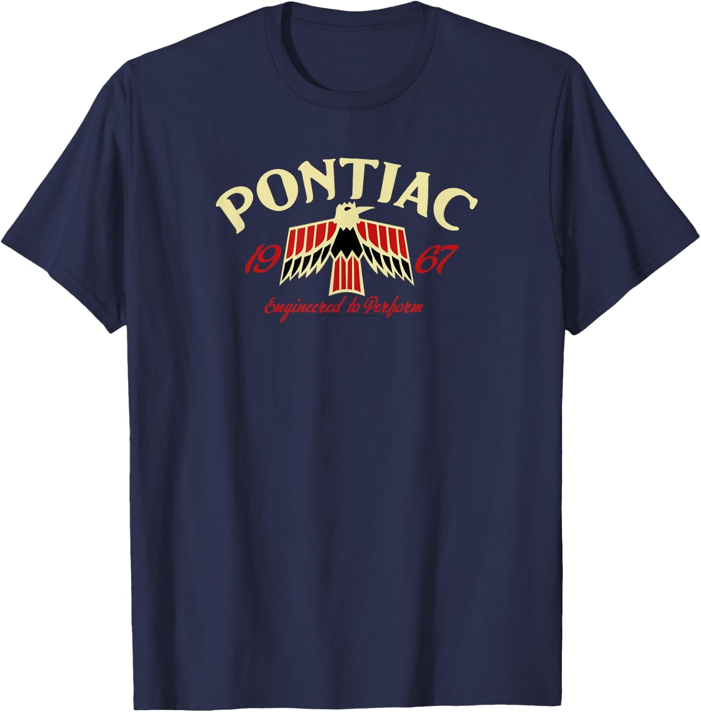 Pontiac 1967 | Classic Look style # 14265 T-Shirt - T-Shirt | Navy