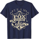 Team FOX Lifetime Member Vintage FOX Family Name T-Shirt - T-Shirt | Navy