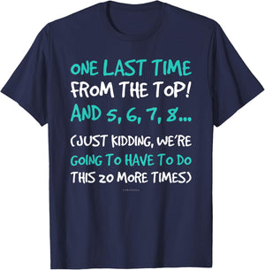 One Last Time Gift . Funny Dance Teacher Shirt Women Kids T-Shirt - T-Shirt | Navy
