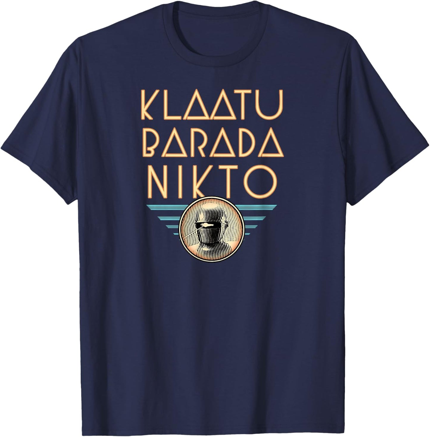 Klaatu Barada Nikto T-Shirt - T-Shirt | Navy